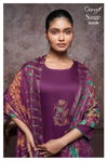 Saige 2329 By Ganga Printed Cotton Silk Dress Material Catalog